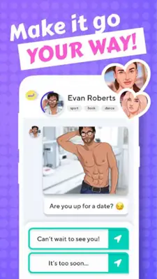 Love Chat Love Story Chapters android App screenshot 2